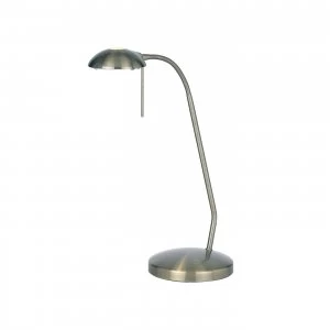 Table Lamp Antique Brass, G9