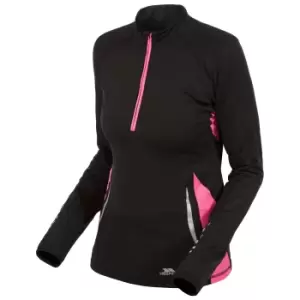 Trespass Womens/Ladies Persin Long Sleeve Active Top (XXS) (Black)