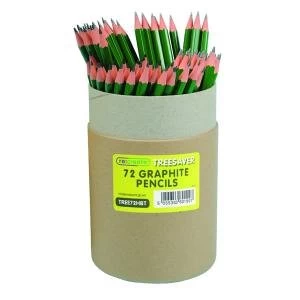 Recreate Treesaver Recycled HB Pencil Pack of 72 TREE72HBT