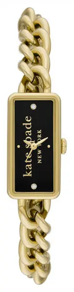 Kate Spade KSW1793 Rosedale (10mm) Black Logo Dial / Gold- Watch