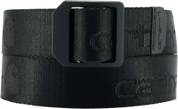 Carhartt Nylon Webbing Ladder Lock Belt, black, Size XL