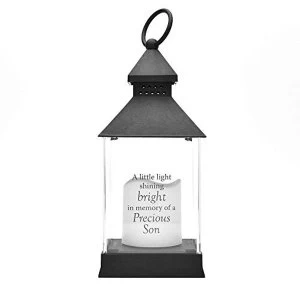 Thoughts of You Black Memorial Lantern - Son