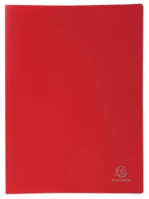 Exacompta A4 Display Book Soft Eco Polypropylene 20 Pocket Red