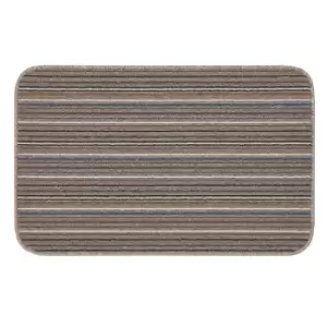 Soho Washable Mat - Mocha & Blue