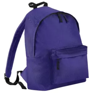 Bagbase Fashion Backpack (18 Litres) (pack Of 2) (one Size, Purple)