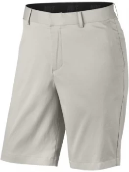 Mens Nike Flat Front Short White