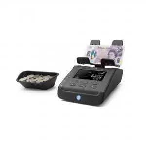 Safescan 6175 Money Counting Scale for Coins and Notes - Black 33641J