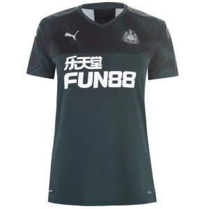 Puma Newcastle United Away Shirt 2019 2020 Ladies - Green/Black