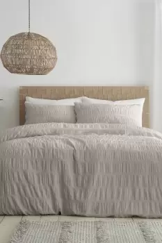 Seersucker Duvet Set