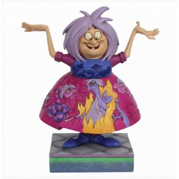 Madam Mim with Sword in the Stone scene Disney Traditions Figurine