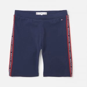 Tommy Hilfiger Girls Essential Cycling Shorts - Navy - 7 Years