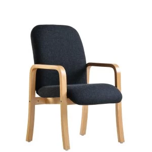 Dams Yealm Double Arm Reception Chair - Charcoal