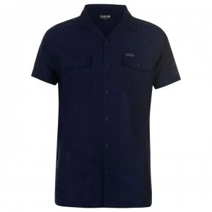 Firetrap Blackseal Resort Shirt - Black/Navy