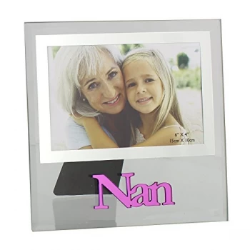 6" x 4" Celebrations Glass Photo Frame - Nan