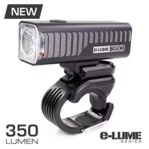 Serfas 350 E-Lume, Front Light, Aluminium Body - Black