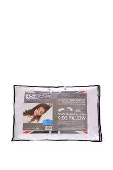 Kids Goose Feather & Down 40 x 60cm Toddler Pillow