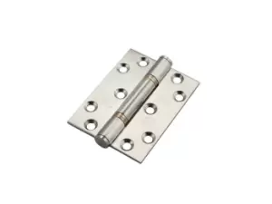 Eclipse 14929 102x76x3mm SSS Insignia Thrust Bearing Hinge Fire Door 13 Satin Steel 2pk