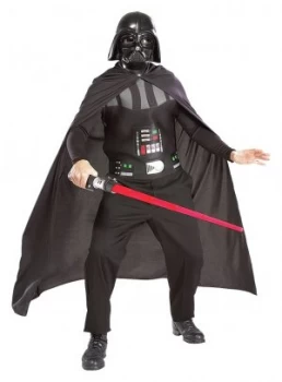 Star Wars Darth Vader Fancy Dress Costume One Size