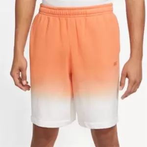 Nike Club Dip Dyed Shorts - Orange