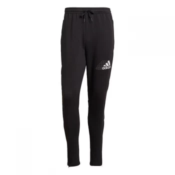 adidas Essentials Logo Joggers Mens - Black