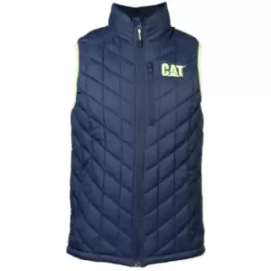 Caterpillar Insulated Vest Detroit Blue - Small