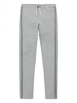Barbour International Girls Side Stripe Track Pants - Grey, Size Age: 10-11 Years, Women