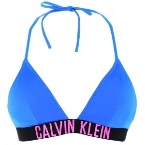 Calvin Klein Intense Power Triangle Bikini Top - Purple CKB