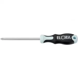 Draper Elora No. 2 x 100mm Cross Slot Stainless Steel Engineers Screwdriver