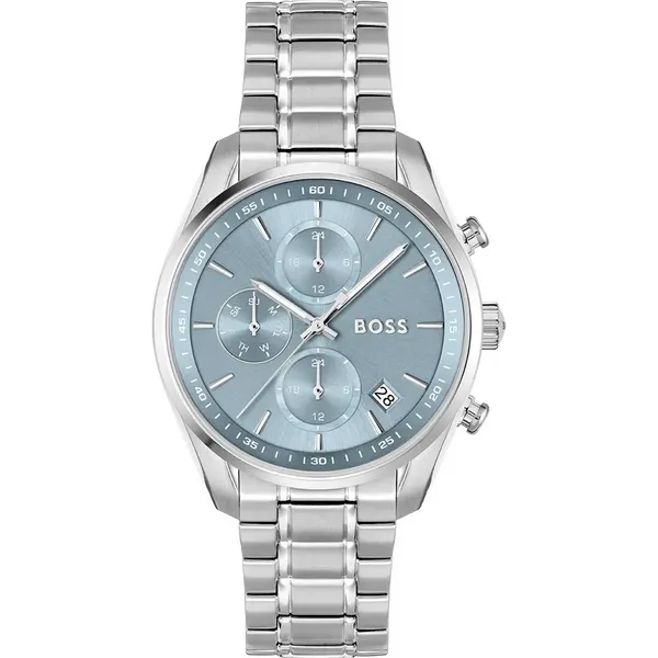 BOSS 1502767 Womens Grand Tour Light Blue Dial / Stainless Watch