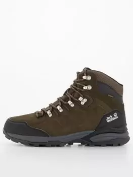 Jack Wolfskin Refugio Texapore Mid - Khaki, Size 8, Men