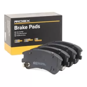 RIDEX Brake pad set 402B0136 Brake pads,Brake pad set, disc brake MAZDA,6 Station Wagon (GY),6 Kombi (GH),6 (GG),6 Hatchback (GG),6 Schragheck (GH)