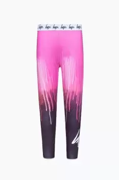 Drip Script Leggings