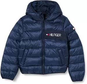 Tommy Hilfiger Boys' Essential Jacket - Navy - 8 Years