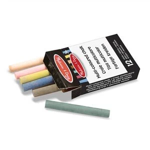 Melissa and Doug Multi Coloured Chalk 12 Sticks