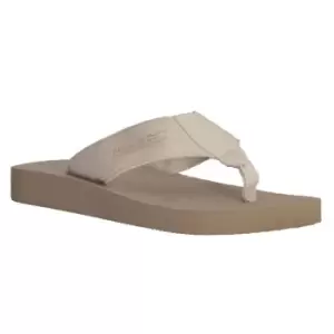 Regatta Lady Catarina Wedge Flip Flop - Clay/Natural