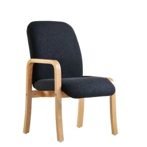 Dams Yealm Right Arm Reception Chair - Charcoal