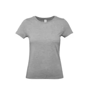 B&C Womens/Ladies #E190 Tee (3XL) (Sport Grey)