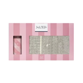 Jack Wills Scarf Gift Set - Pink