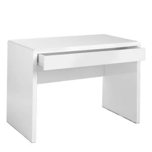 Dams Luxor White Gloss Work Station