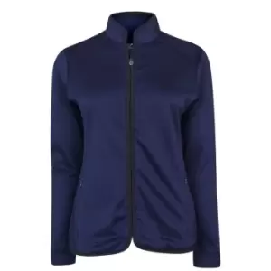 Callaway Waffle Fleece Jacket Ladies - Blue