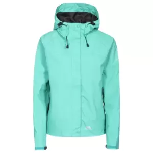 Trespass Womens/Ladies Miyake Hooded Waterproof Jacket (XXS) (Lagoon)