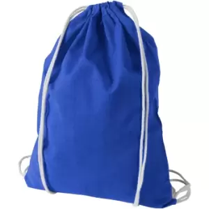 Bullet Oregon Cotton Premium Rucksack (Pack Of 2) (44 x 32 cm) (Royal Blue)