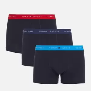 Tommy Hilfiger Three-Pack Cotton-Blend Jersey Trunks - XXL