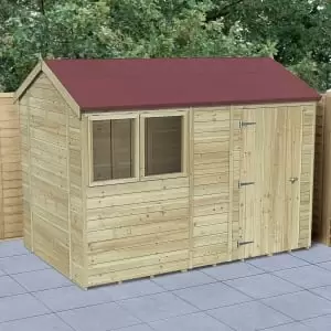 Forest Garden Timberdale 10 x 6ft Reverse Apex Shed with Assembly