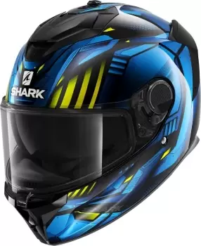 Shark Spartan GT Replikan Helmet, black-blue, Size S, black-blue, Size S