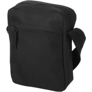 Bullet New York Shoulder Bag (17 x 7 x 21 cm) (Solid Black)