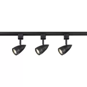 TRKSP4 1 Metre Tracklight Kit - Black 230V IP20 3x50W