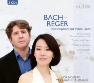 Bach/Reger Transcriptions for Piano Duet by Johann Sebastian Bach CD Album