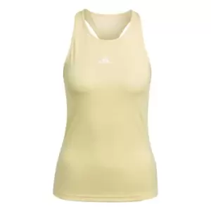 adidas Techfit Racerback Training Tank Top Womens - Almost Yellow / White