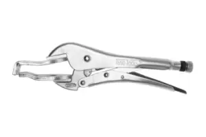 Teng Tools 407AS 11" Welding Power Grip Pliers - Self-Locking - Nickel Plated